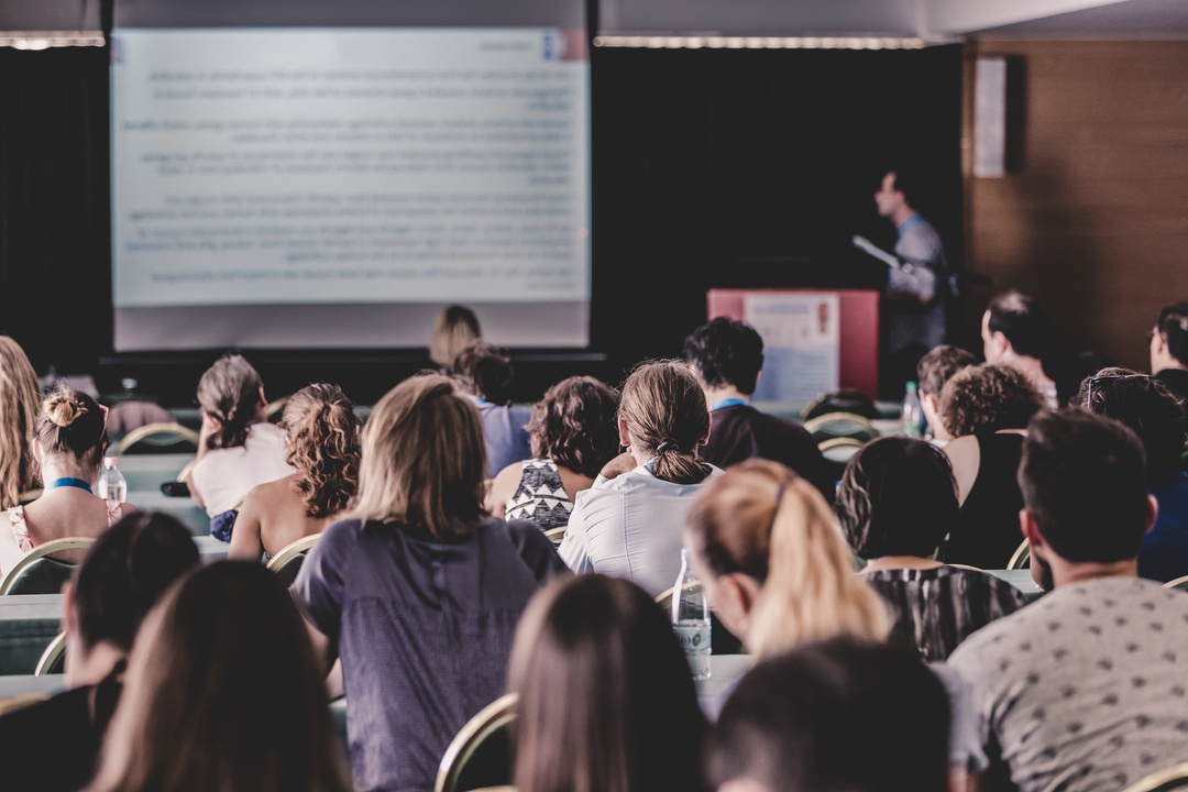 Audience in Lecture Hall on Conference